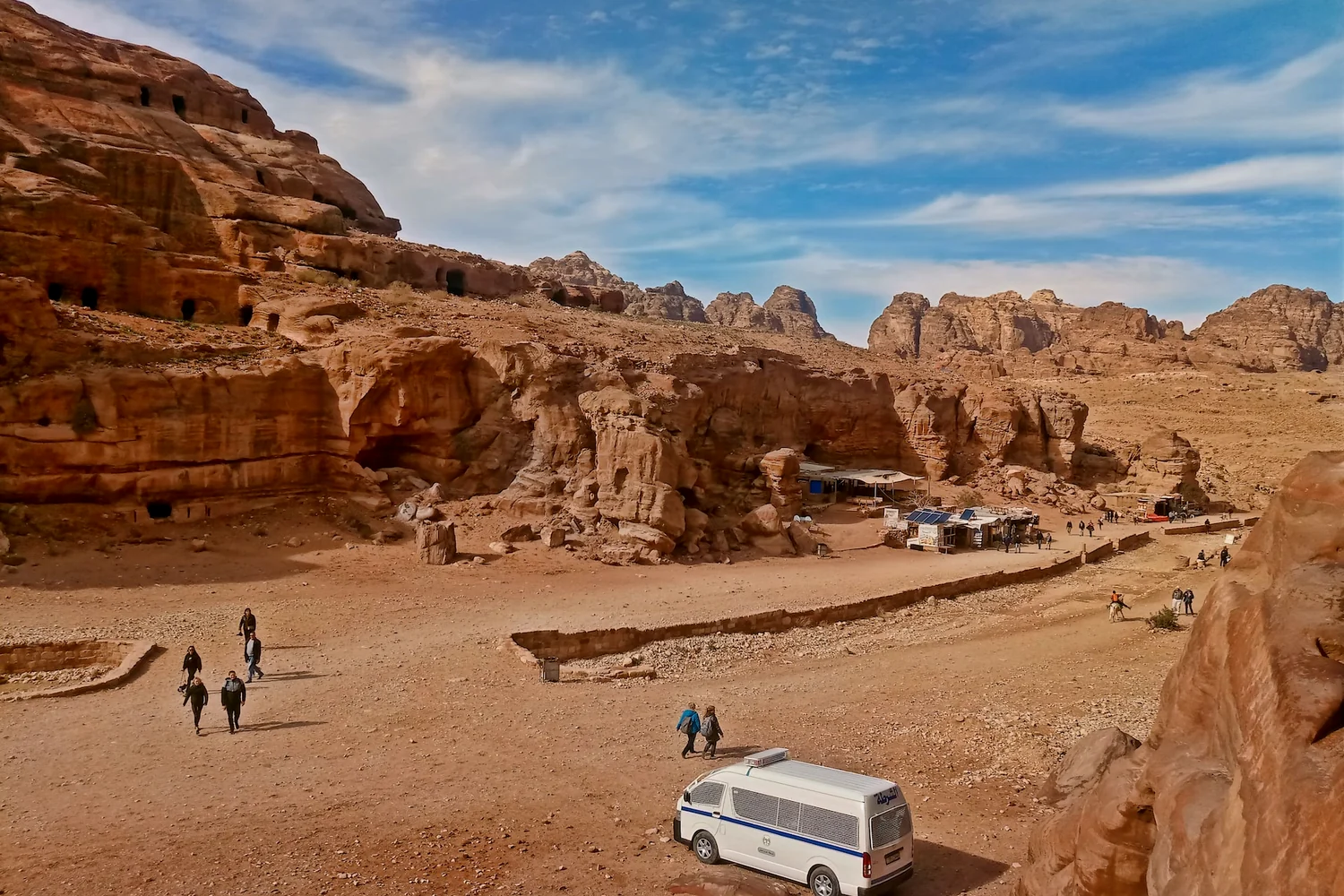 Private transport in Petra